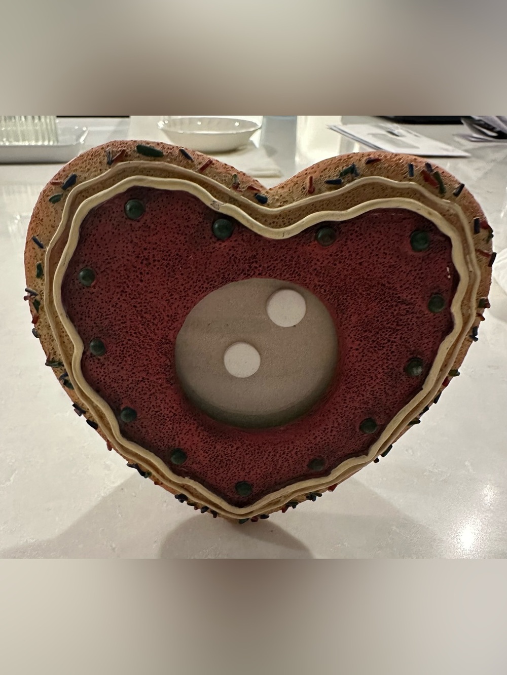 Heart Shaped Decorative Photo Frame